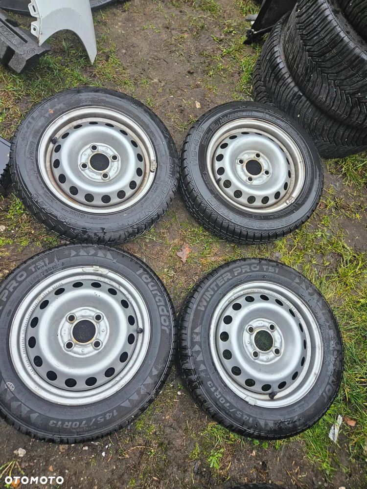 4 koła rozstaw 4x100 145/70r13 zima