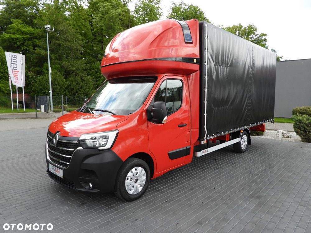 Renault MASTER  PLANDEKA 10 PALET WEBASTO TEMPOMAT LEDY PNEUMATYKA KLIMATYZACJA  165KM - 7