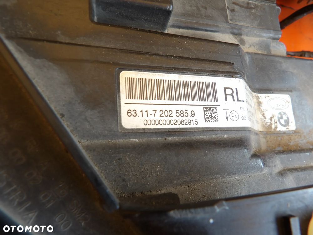 BMW - E90 - BIXENON - LIFT - LEWA LAMPA PRZEDNIA - UK - 7202585 - 9