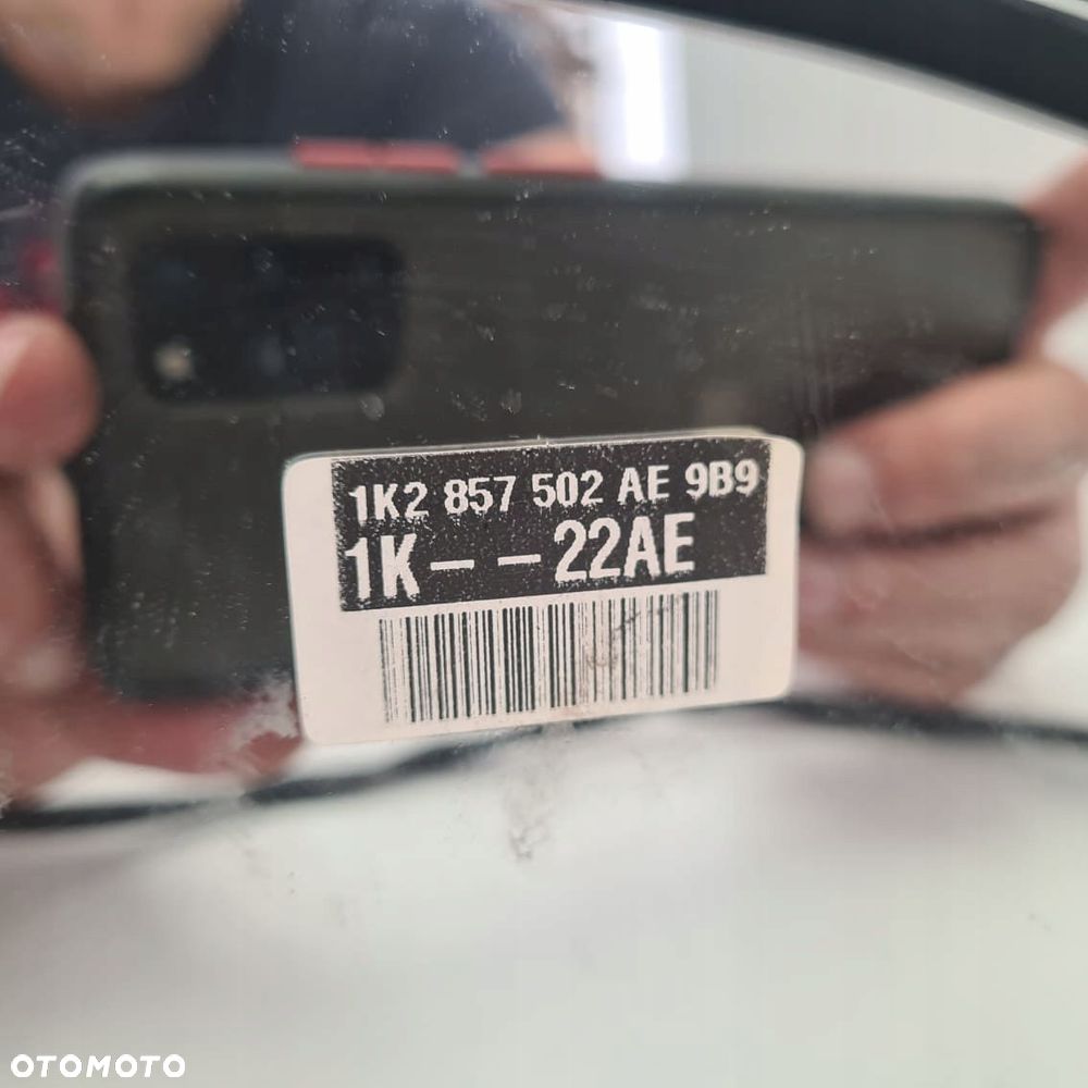 golf 5 lusterko prawe elektryczne chrom 7 pin - 4