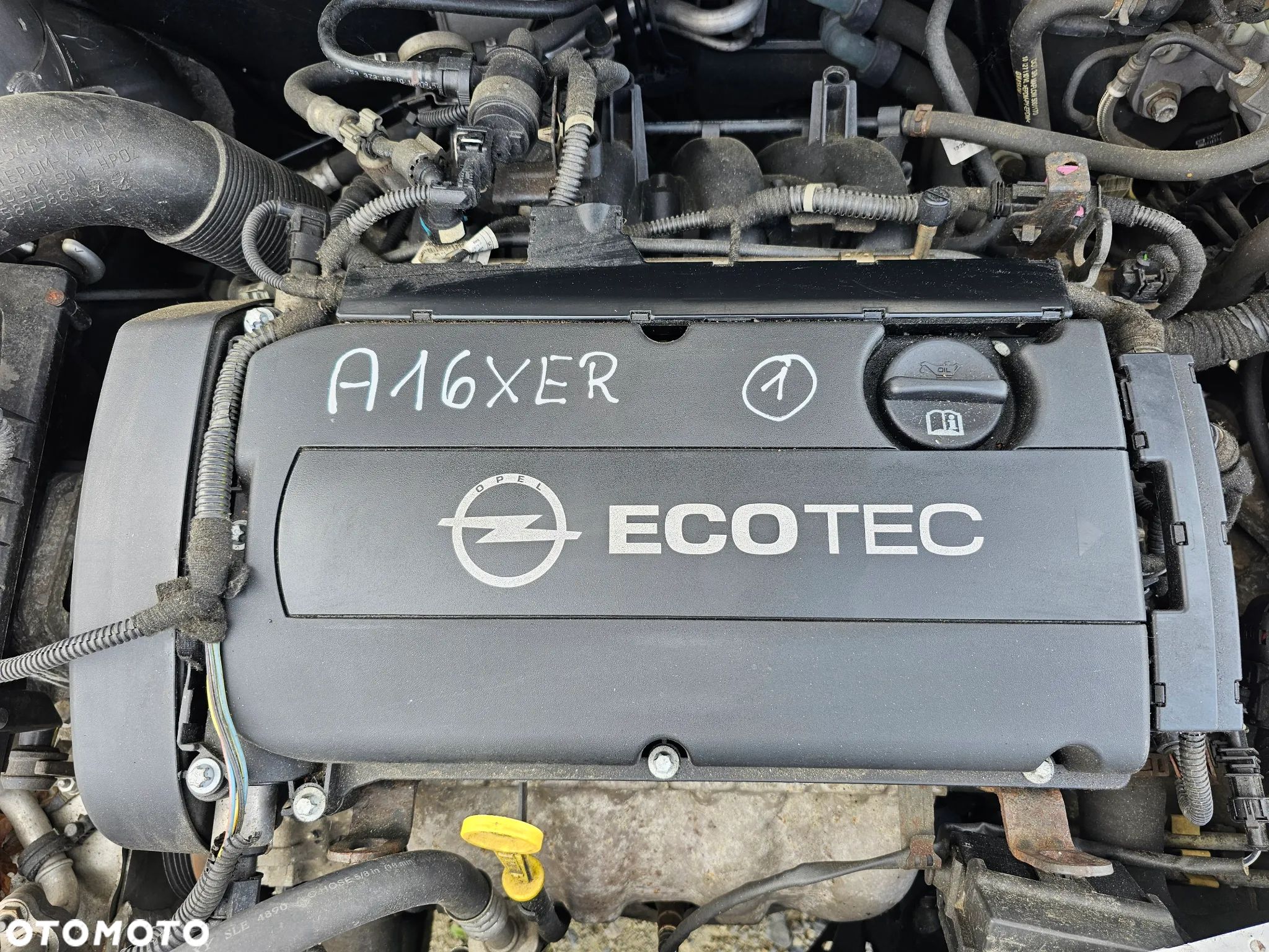 SILNIK SŁUPEK OPEL MOKKA ASTRA J INSIGNIA A 1.6 A16XER 176000KM MOŻLIWOŚĆ ODPALENIA - 1