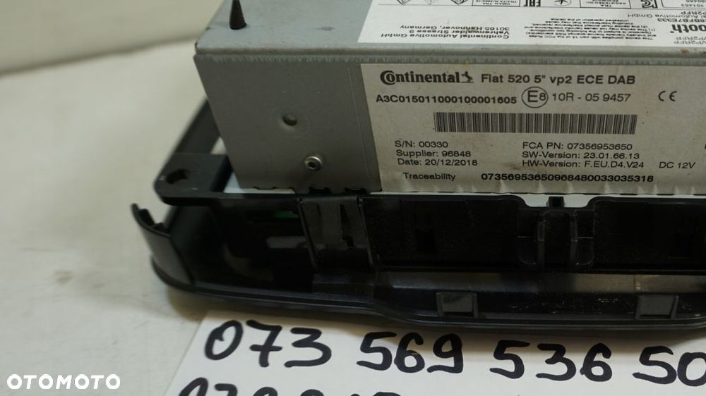 WYŚWIETLACZ PANEL RADIO JEEP RENEGADE 18- - 5