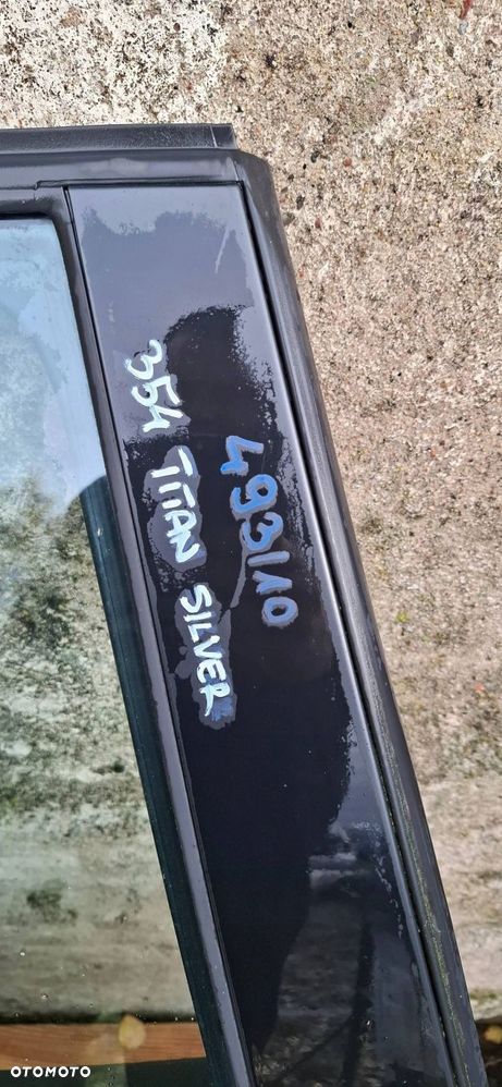 bmw 3 e90 drzwi prawy tył 354 titansilver - 2