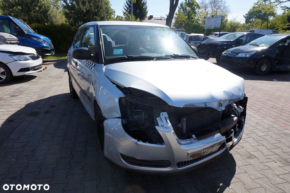 SKODA FABIA II 545 5D HB 2008 9156 1.2 6V BBM 60KM JHN SREBRNY na części - 7