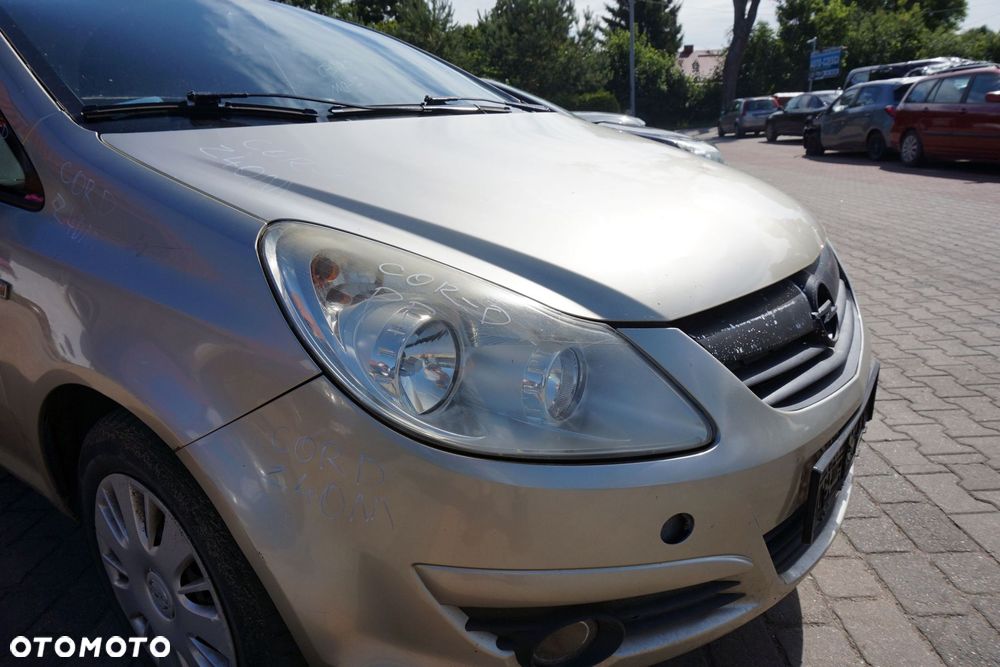 MASKA ZDERZAK BŁOTNIKI LAMPY CORSA D IV Z40M  OPEL 2006-2011 ZŁOTY PRZÓD KOMPLETNY - 23