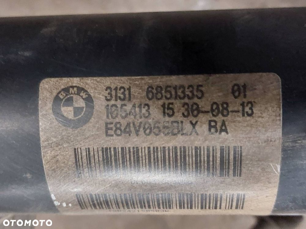 AMORTYZATOR SPRĘŻYNA ZWROTNICA LEWY + PRAWY PRZÓD BMW X1 E84 2.0 D 6851335 - 7