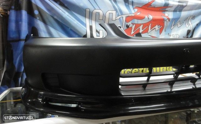 Para-choques frontal honda civic 1999-2001 2 / 3 / 4 portas em plástico ABS - 36