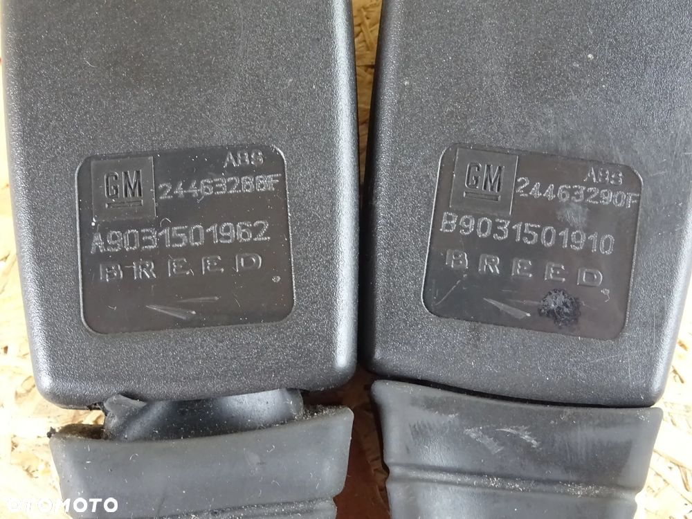 NAPINACZ PASA PRZÓD TYŁ KLAMRA SENSOR AIRBAG OPEL VECTRA C SIGNUM - 4