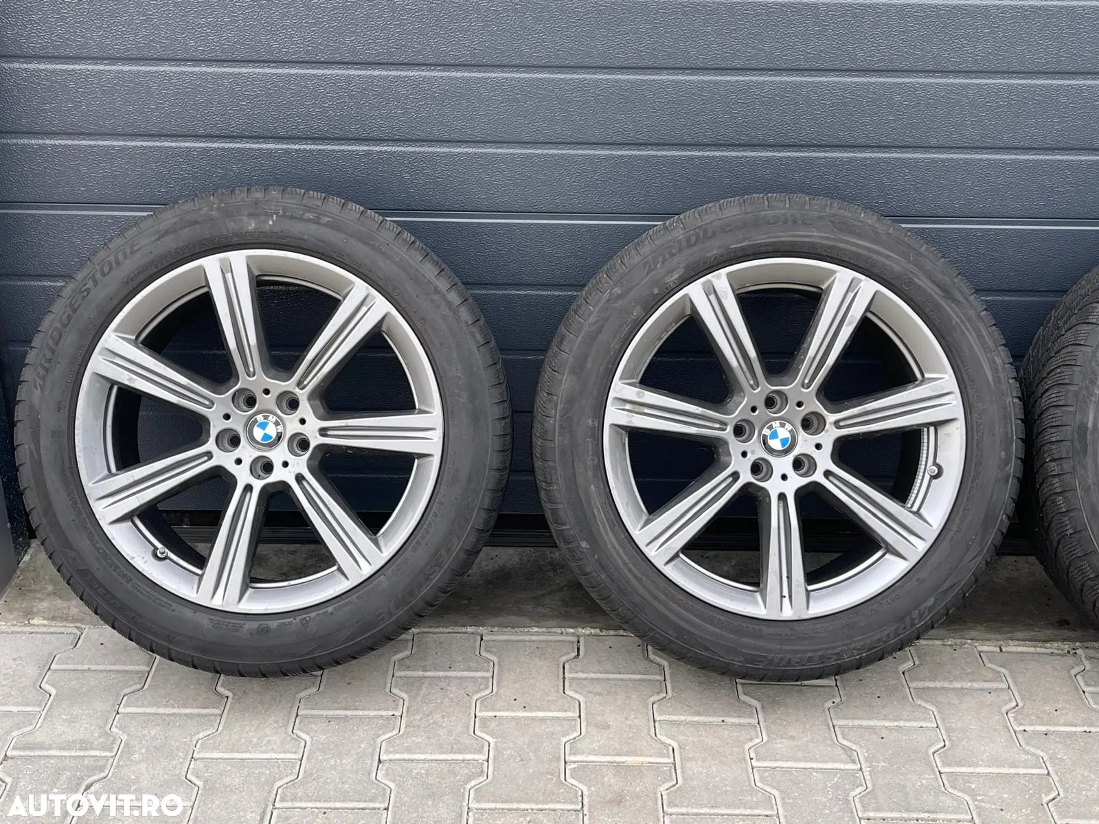 Jante Bmw X5 new originale cu anvelope iarna Brigestone 20 inch - 2