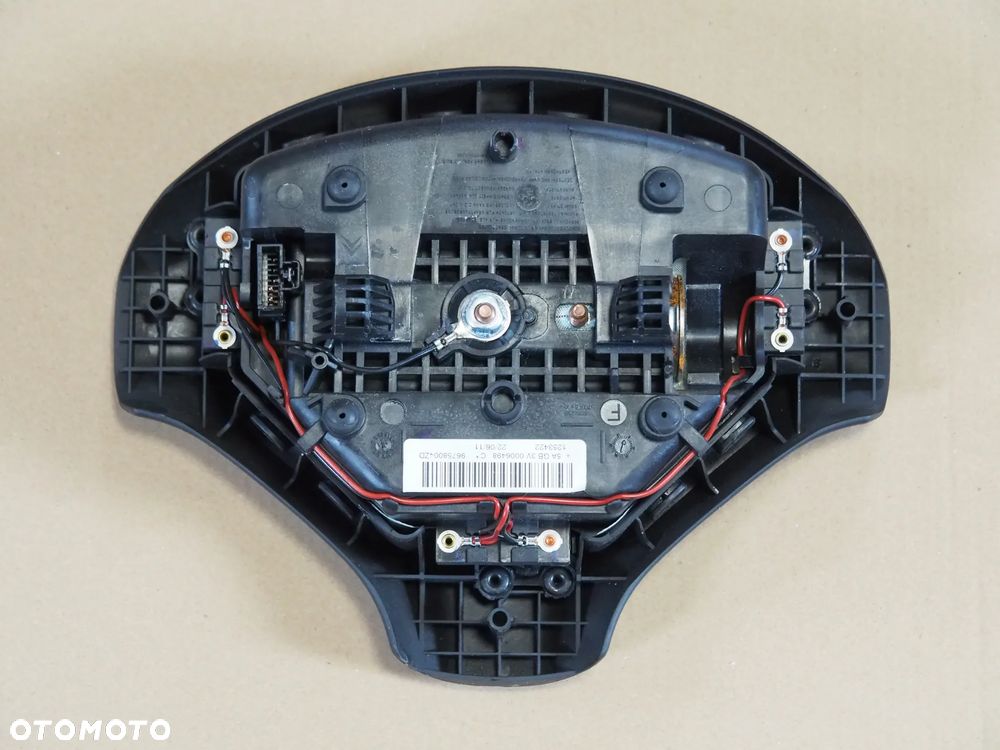 Poduszka powietrzna airbag kierowcy  Peugeot 308 T7 96758004ZD - 5