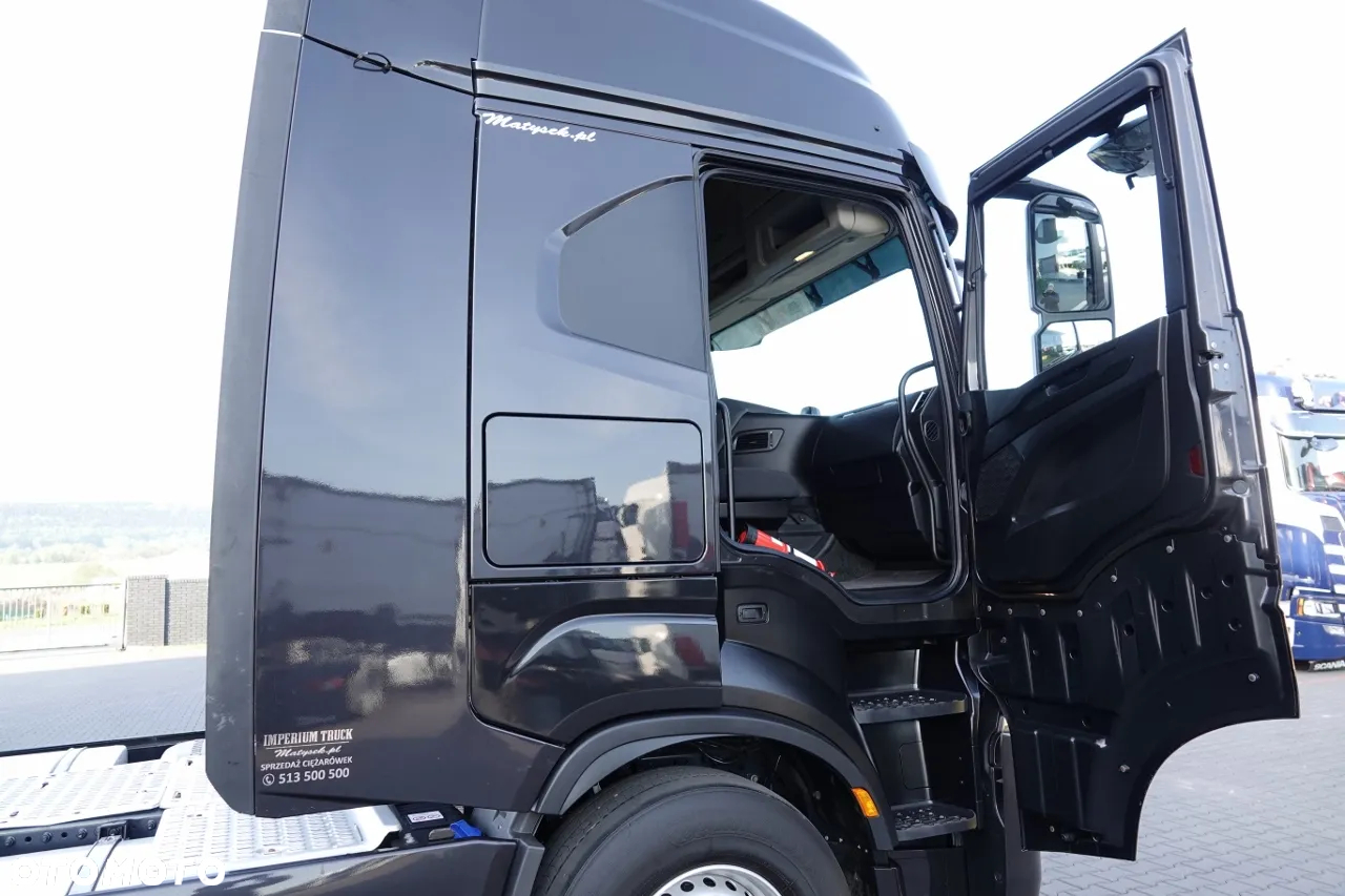 Iveco S-WAY / 530 / RETARDER / KLIMA POSTOJOWA / CAŁA NA PODUSZKACH / OPONY  100% / SPROWADZONY / PO KONTRAKCIE SERWISOWYM - 35