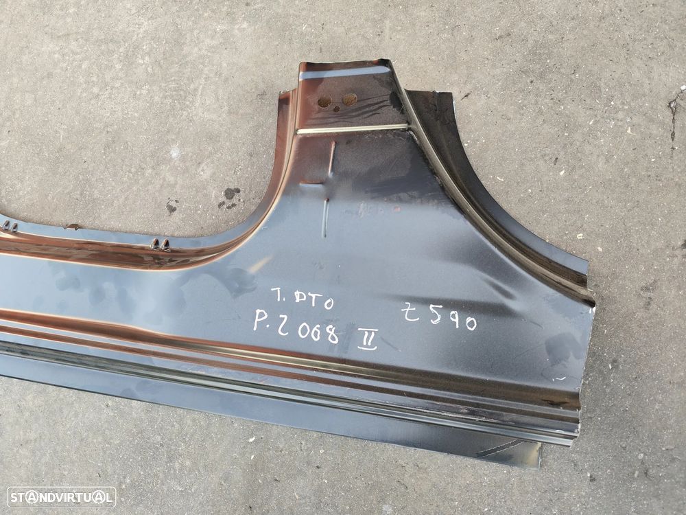 Peugeot 2008 II EMBALADEIRA CHAPA DIREITA - Z590 - 2