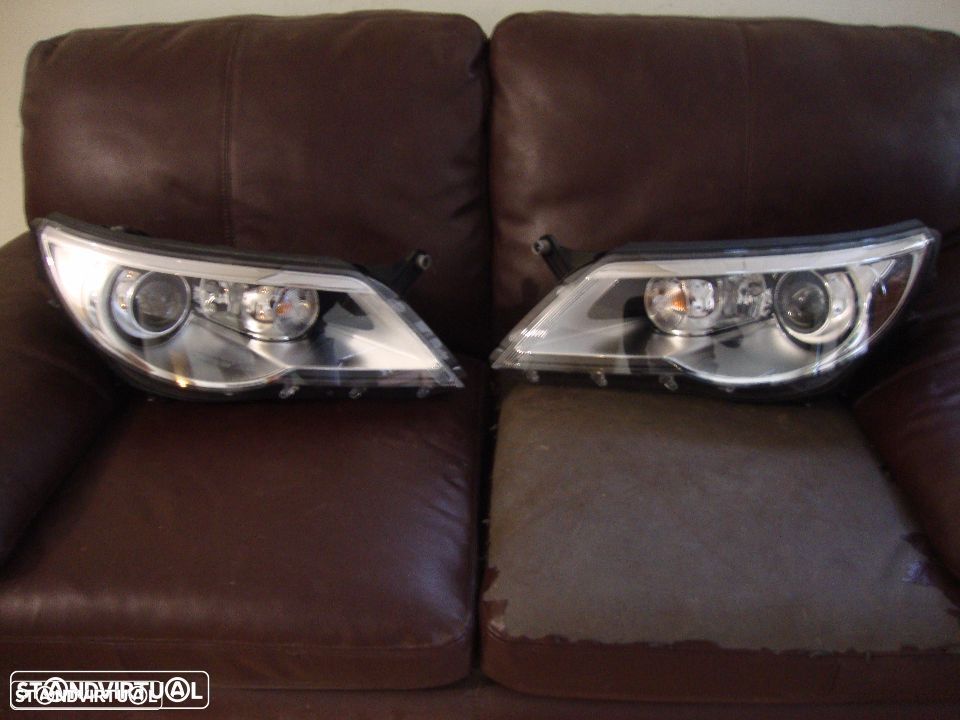farois BI-xenon VW Tiguan completos - 1