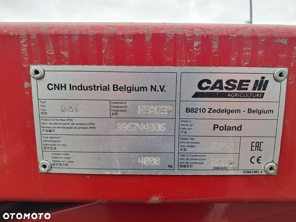 Case IH Heder do kukurydzy 4412 - 9