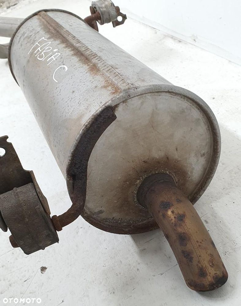 TŁUMIK KOŃCOWY RURA WYDECH SKODA FABIA I 1.4 MPI 8V 038070 - 3