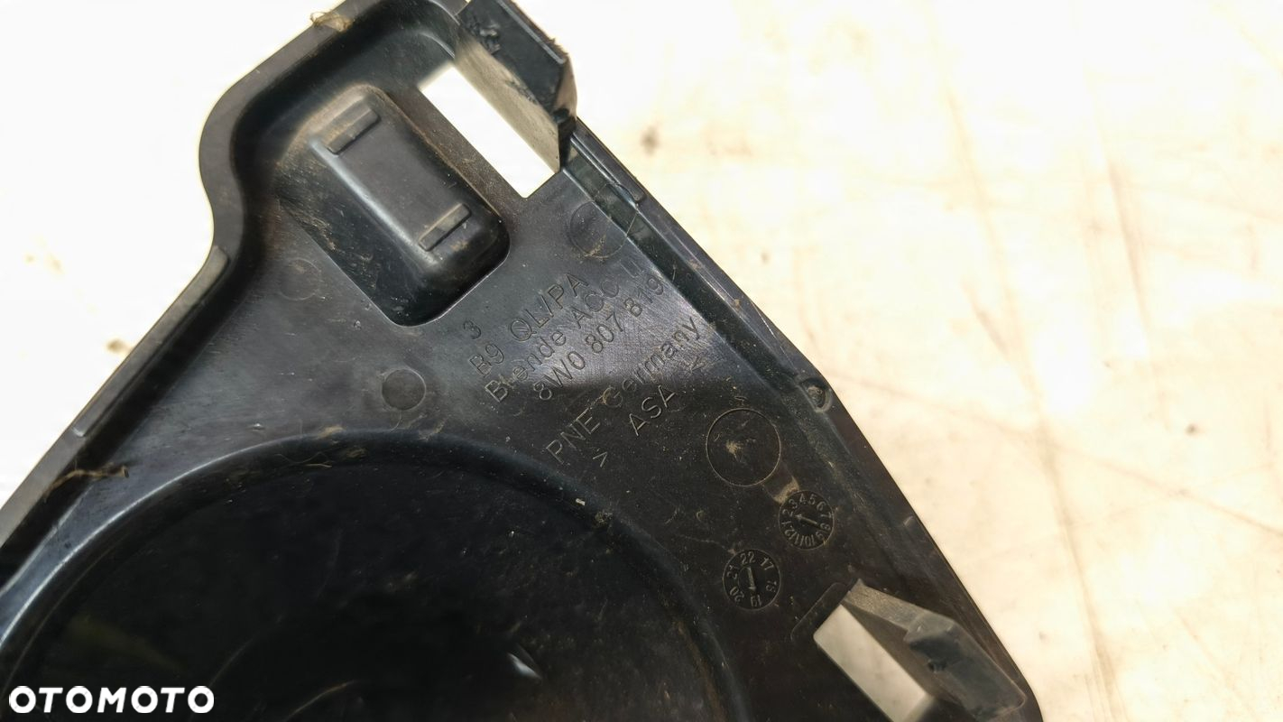 KRATKA ATRAPA ZAŚLEPKA RADARU LEWA AUDI A4 B9 8W0807819 - 5