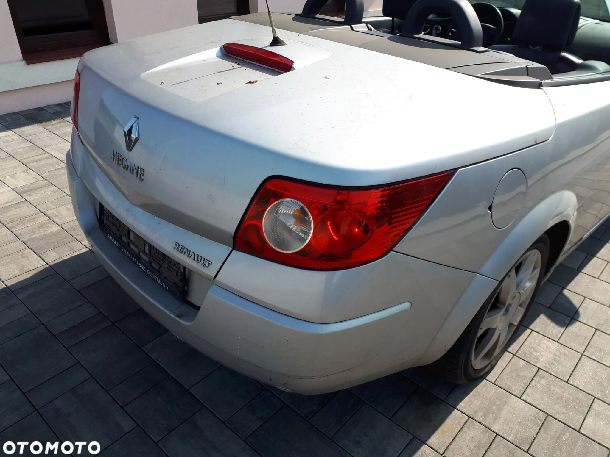 RENAULT MEGANE II LIFT CABRIO 05-09 2.0 16V KLAPA TYŁ TYLNA TED69 - 8
