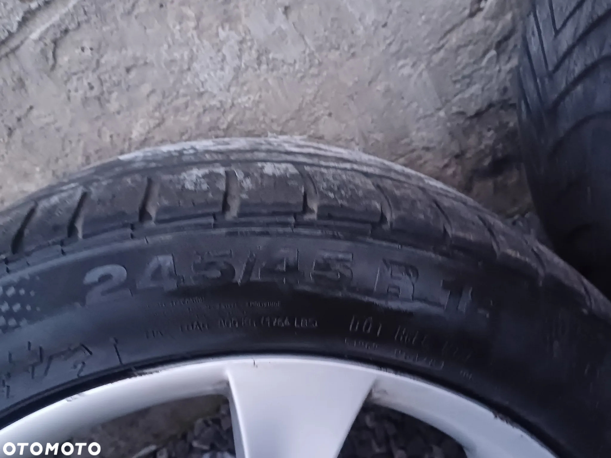ALUFELGI BMW 5X120 STYLING 124 245/45/18 KOŁA OPONY ZIMOWE - 9
