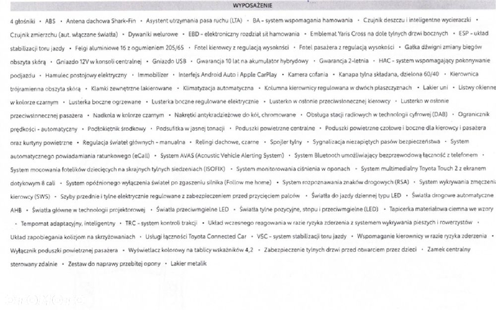 Toyota Yaris Cross Hybrid 1.5 Comfort - 16