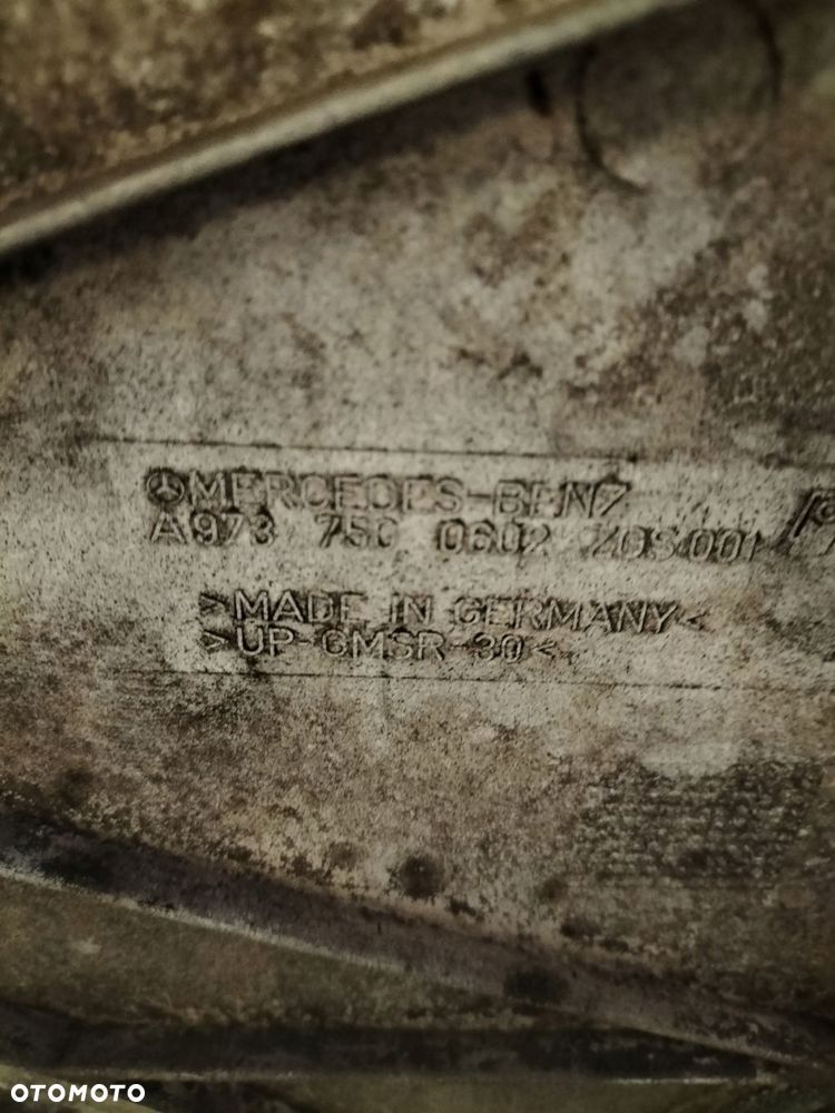 mercedes atego maska pokrywa a9737500602 - 3