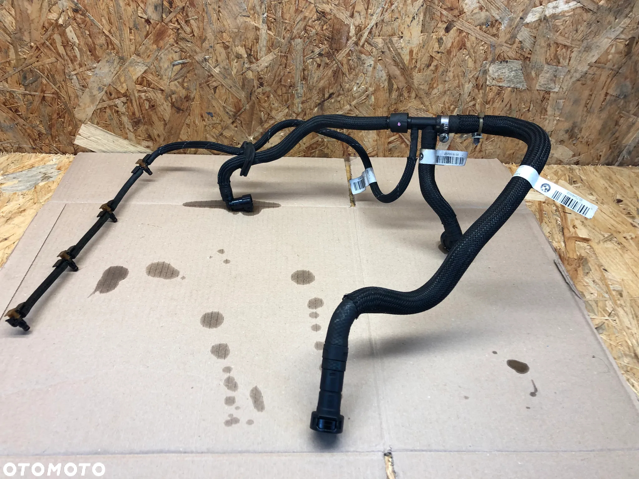 BMW F10 F11 LCI B47 Przewód Przelewowy Dopływowy Paliwa - 5
