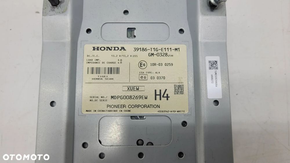 HONDA CR-V IV WZMACNIACZ RADIA 39186-T1G-E111-M1 - 3