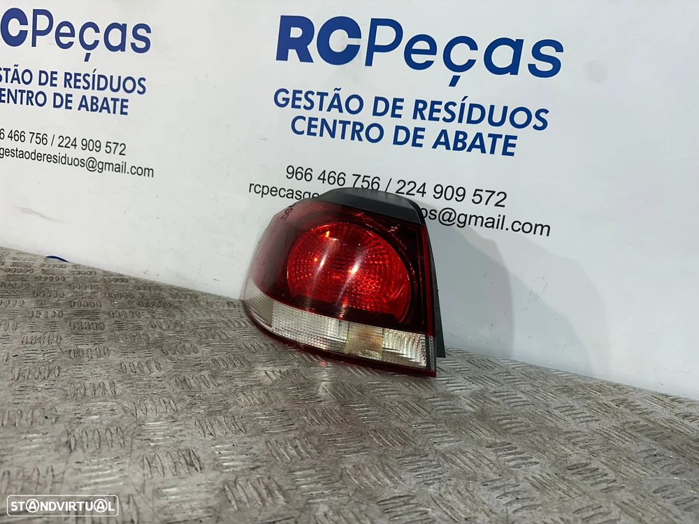 .Farolim Tras Traseiro Direito Original Volkswagen VW Golf 6 Mk6 5K0945111 2008 a 2013 - 5