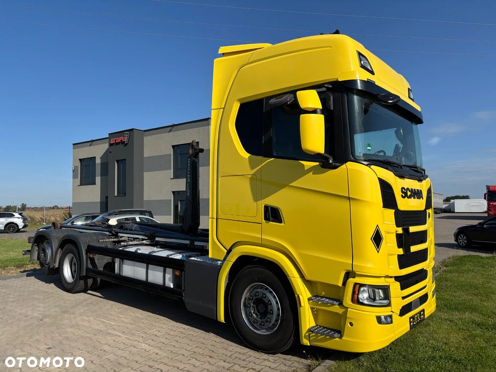 Scania S450 6x2  Meiller RS 21.70 hakowiec , bezwypadkowa , serwis w Scania, (nie HIAB, PALFINGER, VDL, HYVA,) Nowy model NG , model Scania S - 20