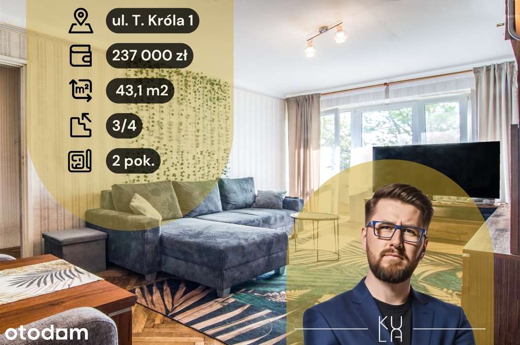 REZERWACJA / Przytulne 2 pokoje w centrum