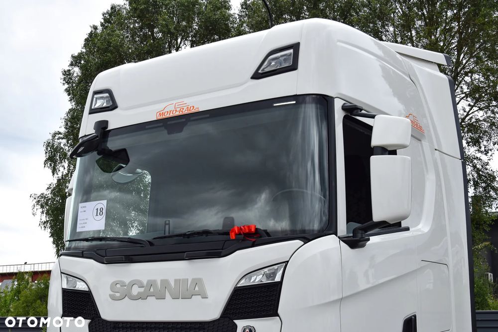 Scania 500S / FULL AIRMATIC / HYDRAULIKA / RETARDER / KLIMATYZACJA POSTOJOWA / ACC / KLIMA / 2 ZBIORNIKI PALIWA / FULL LEDY / FULL SPOILERY / SERWISOWANA / SPROWADZONA - 10