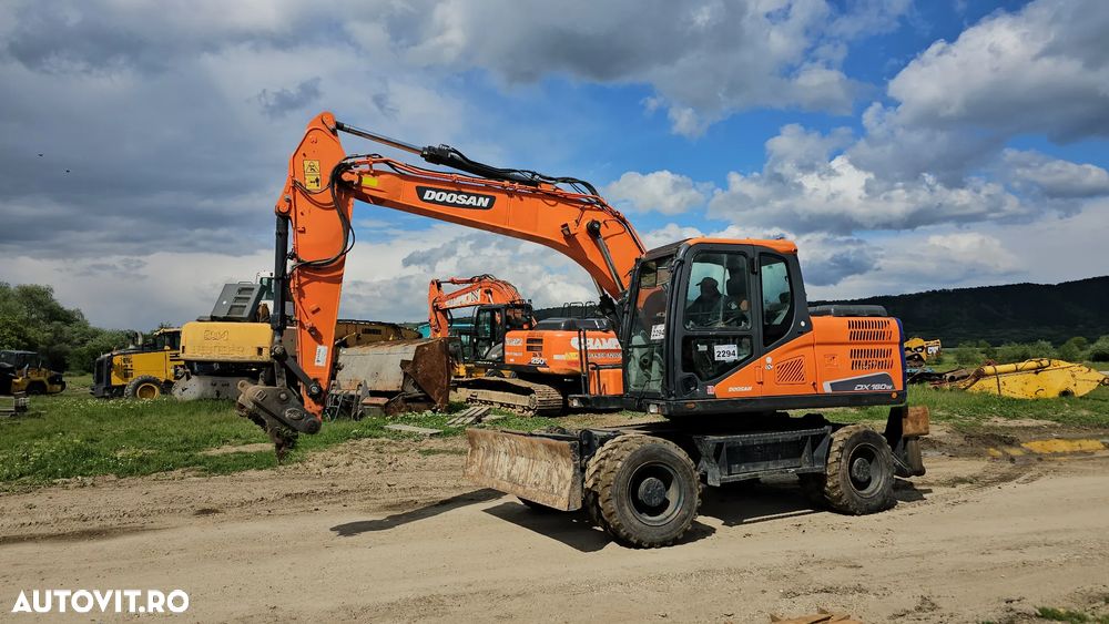 Excavator pe roti Doosan DX160W, DX 160 W - 11