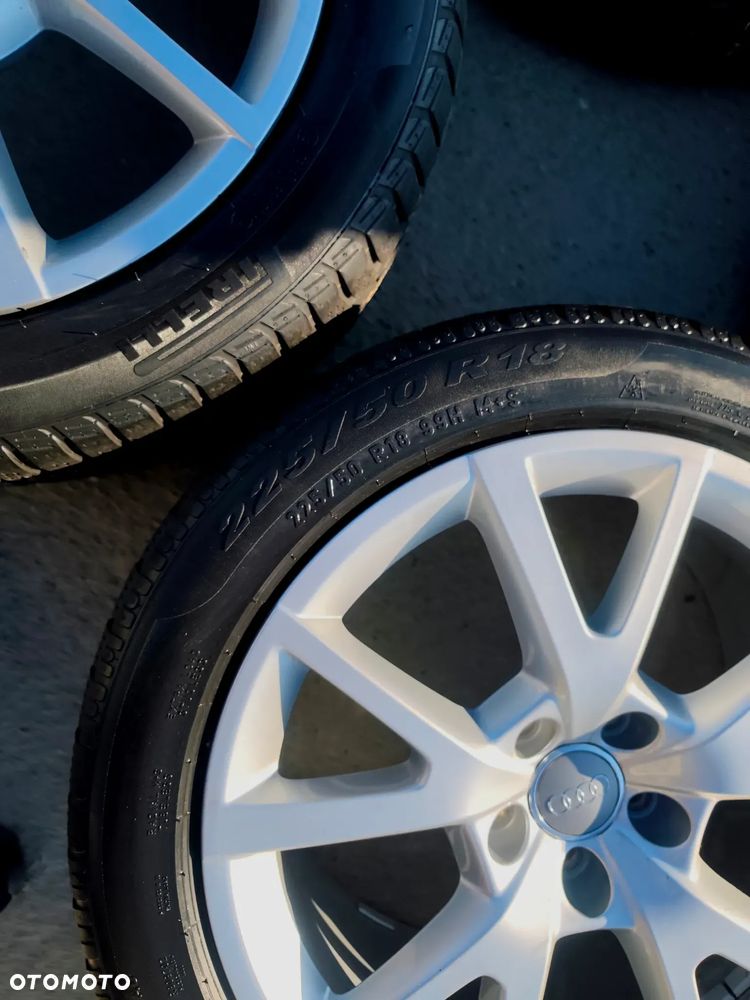 5x112 Felgi Aluminiowe Alufelgi Koła Zimowe Zima 18 AUDI 4G0 A6 C7 C6 C5 A4 B8 B9 B7 B6 B5 Q5 Q3 A8 D2 D3  VW Skoda Seat Legnica ALU-RAD - 12