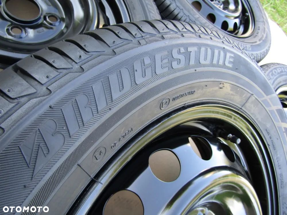4x Felgi Koła 15 Toyota Yaris III IQ ET39 + Opony 175/65 15 Bridgestone - 10