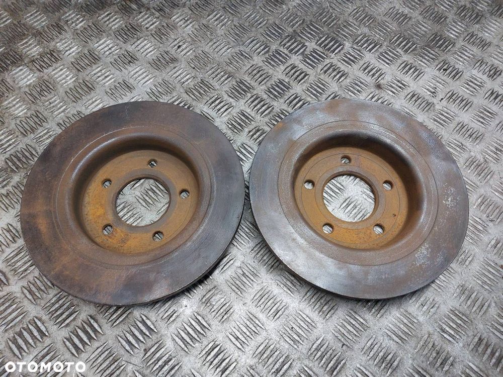 TARCZE HAMULCOWE TYŁ + KLOCKI + ZACISKI VOLVO S40 II V50 - 5