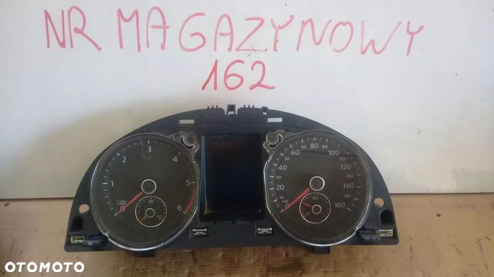 LICZNIK ZEGARY VW PASSAT B7 2.0 TDI UK 3AA920970E - 1