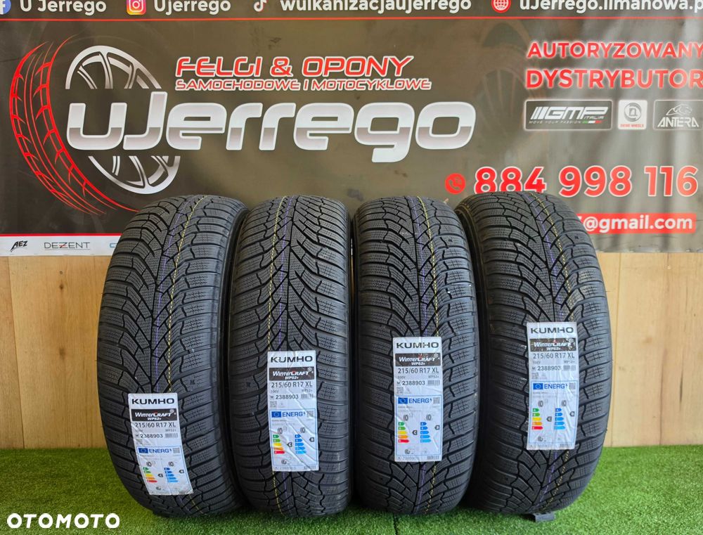 Koła zimowe BYD ATTO 2 , ATTO 3 - 17x5x114,3 - Kumho WindCraft WP 52+ 215/60/R17 + TPMS - 2