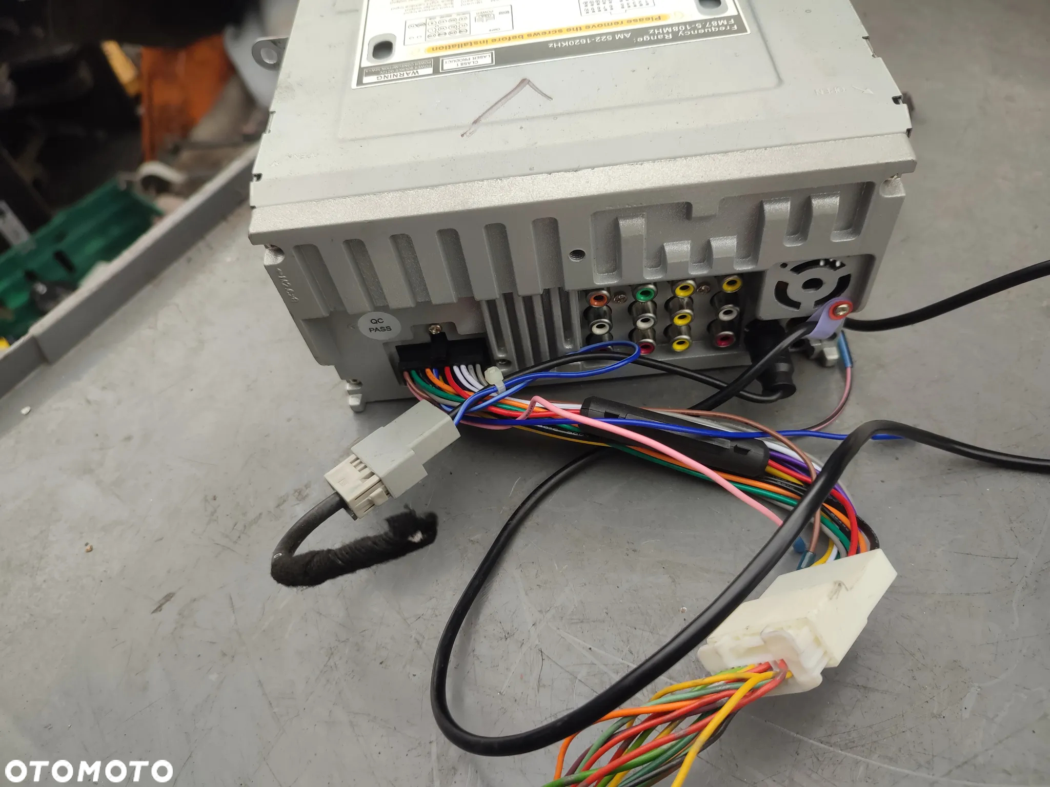 RADIO ODTWARZACZ DVD CAR AUDIO F6065B 52WX4 - 3