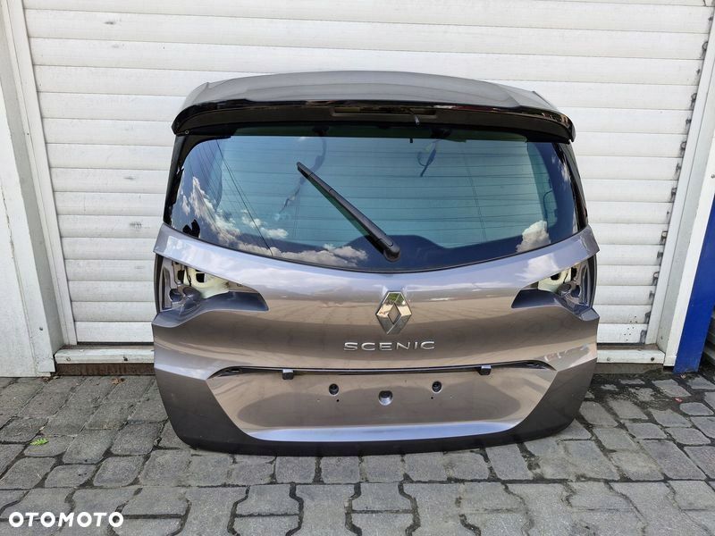 RENAULT SCENIC IV 4 KLAPA BAGAŻNIKA TYŁ TYLNA BIXNK TEKNG - 1