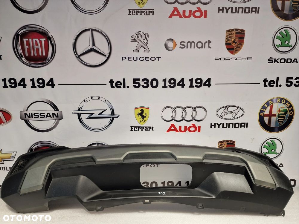 SKODA KAMIQ 658 LIFT 22- DYFUZOR / DOKŁADKA / SPOJLER ZDERZAKA TYLNEGO TYLNIEGO TYŁ , NR 658807521H , POD HAK , NR AUKCJI DT909 - 1