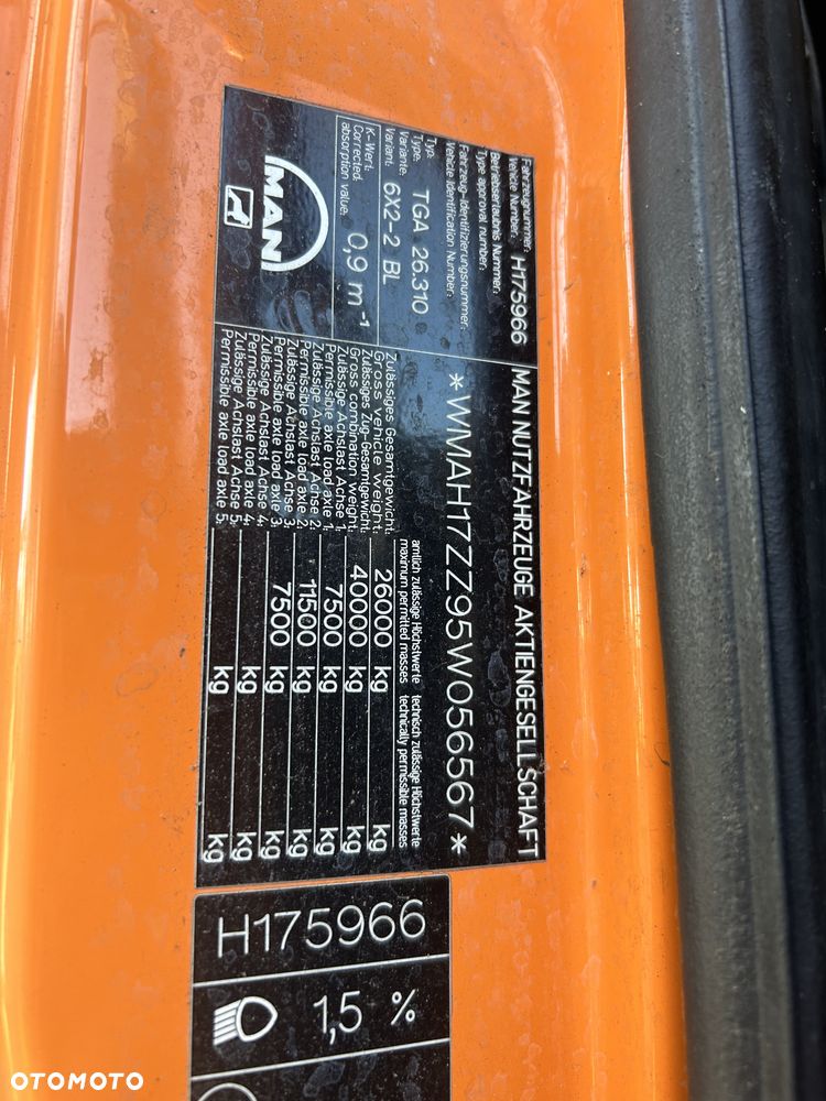 MAN TGA 26.310 - 17