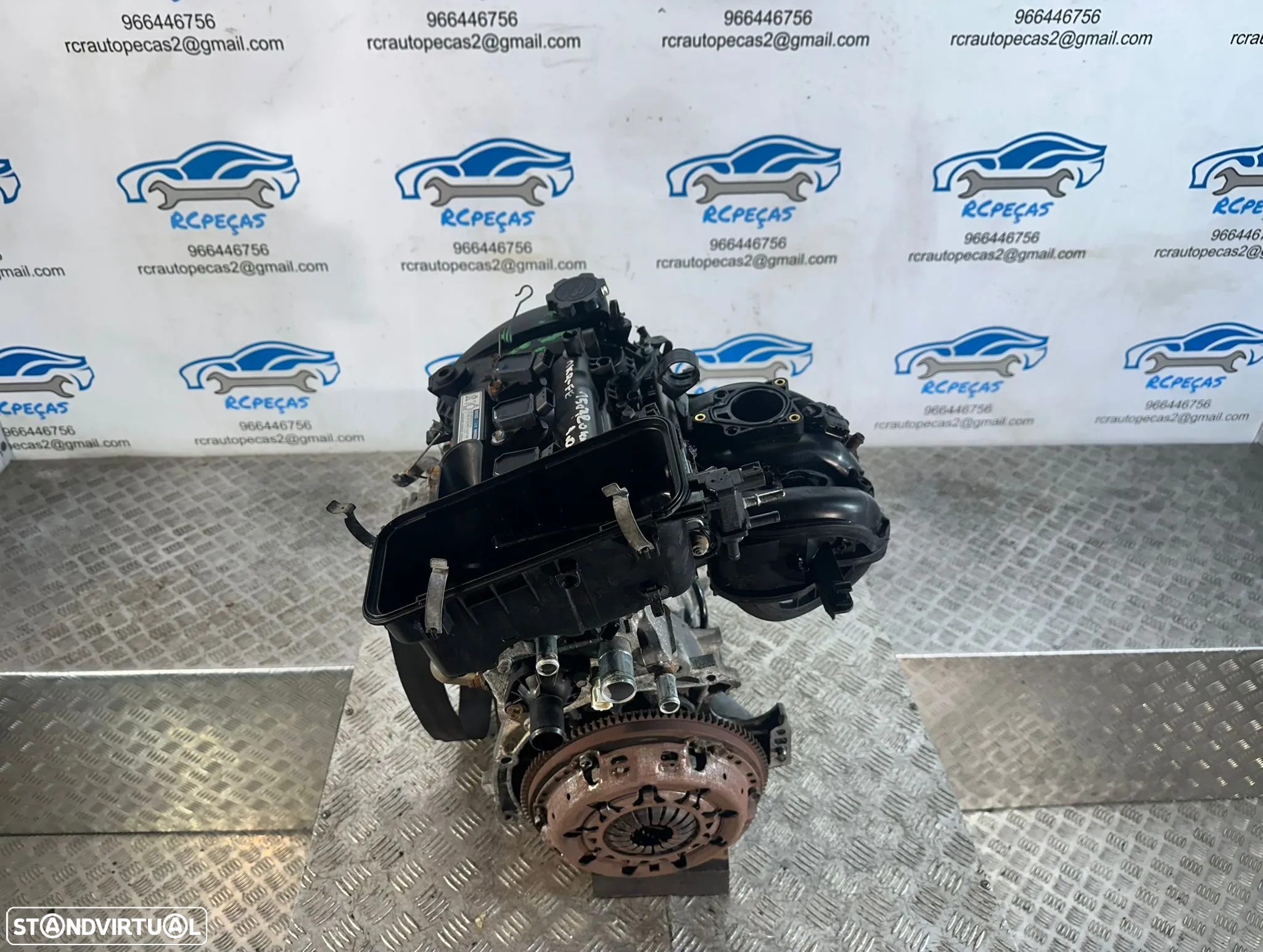 .Motor Completo 1KR-FE B52 PSA Citroen Peugeot Toyota Daihatsu 1.0i 12v - 4
