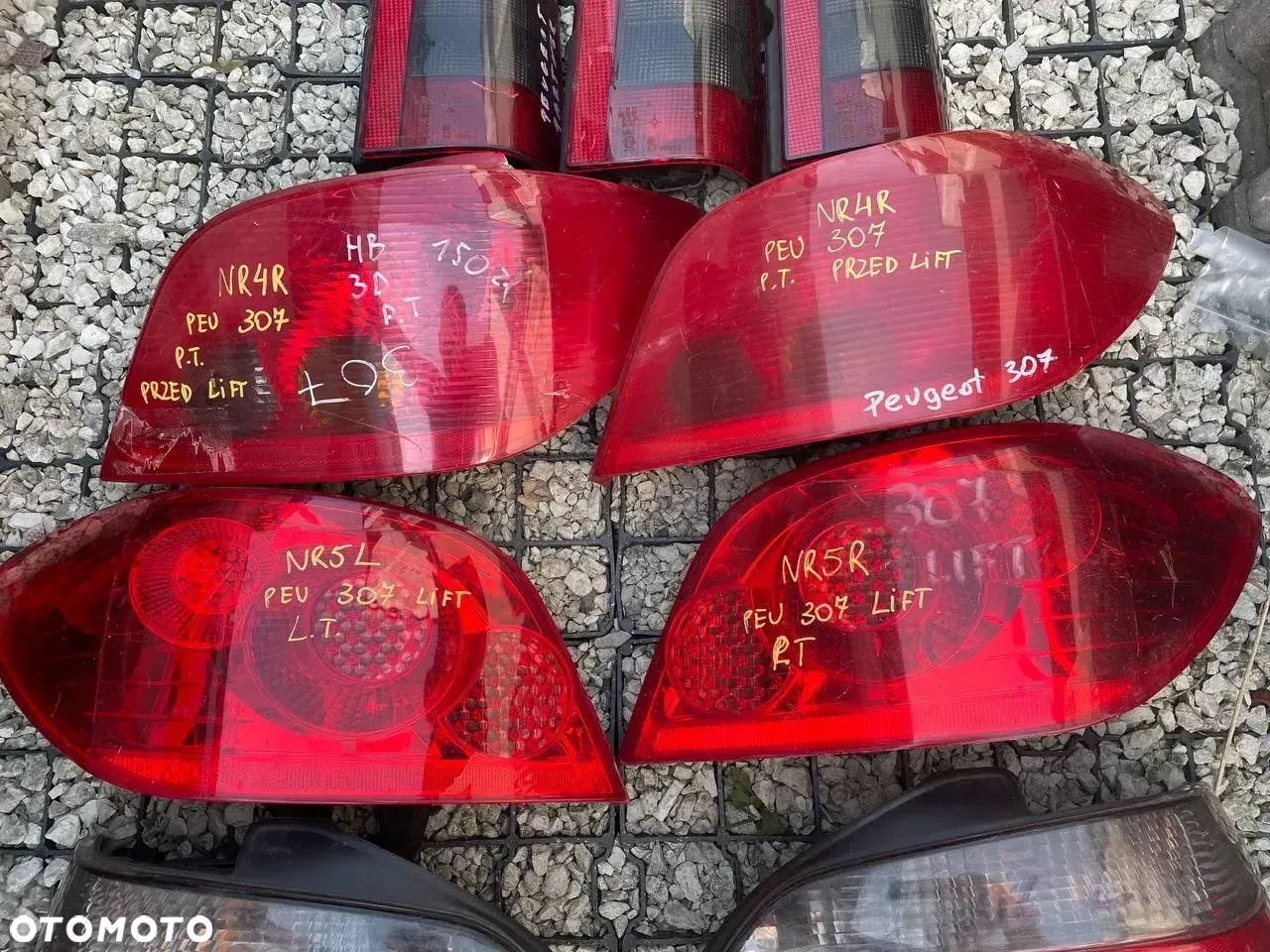 LAMPY TYŁ LEWE PRAWE PEUGEOT - 5