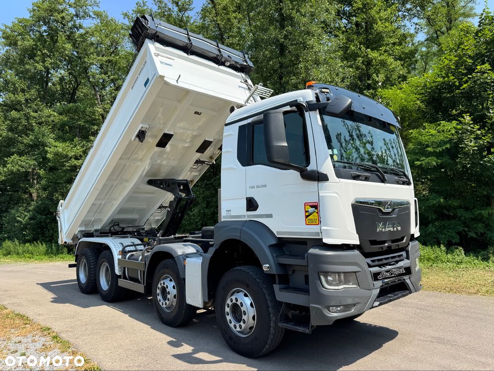 MAN TGS 35.510 EURO-6 8X4 KIPER WYWROTKA MEILLER HYDROBURTA RETARDER RESOR - 2