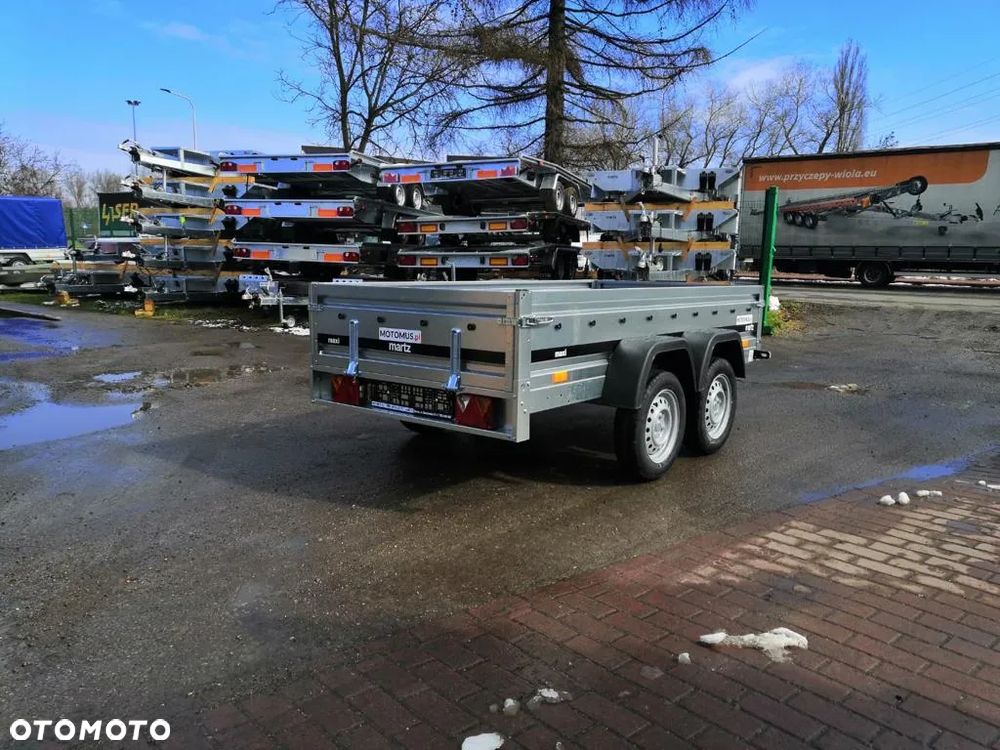 Martz Przyczepa Martz Premium 264/2 2 oś 264x126x40cm dwuosiowa mocna dostawa - 12