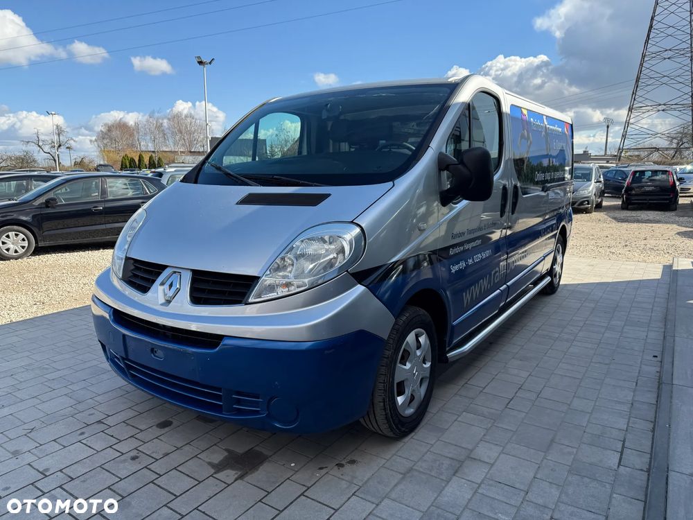 Renault Trafic 2.0 dCi Long 2x Boczne drzwi Klimatyzacja Elektryczne Szyby Gwarancja - 11