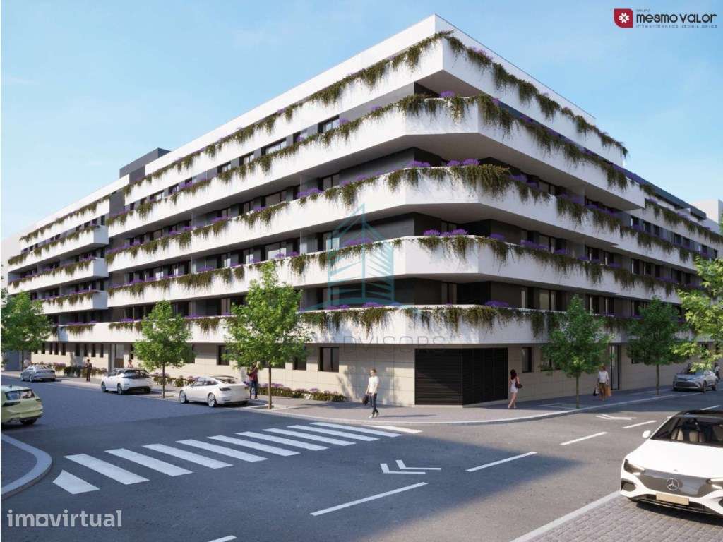 T2 Matosinhos com Terraço último andar - Grande imagem: 4/5