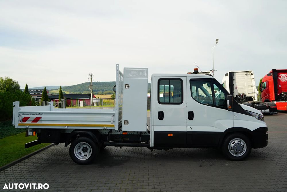 Iveco DAILY 35-180 / BASCULĂ DIN ALUMINIU / CU 6 LOCURI / DOUĂ / MANUALĂ / IMPORTATĂ - 20