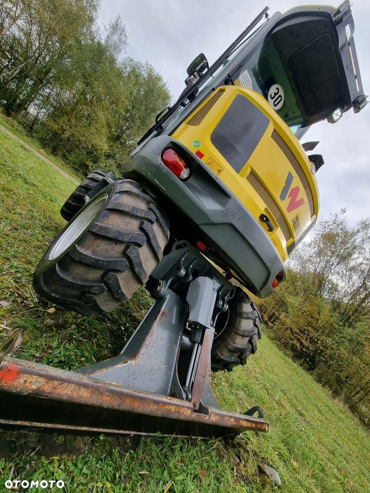 Wacker Neuson EW65 Koparka Kołowa 8ton 3xRamię +ROTOTIL+ Skosowanie Hydr+Centr.Smarowanie Pompa ON Łyżki z Norwegii Jak Nowa 2020r PERKINS silnik STABILIZATORY Kamera Klima - 28