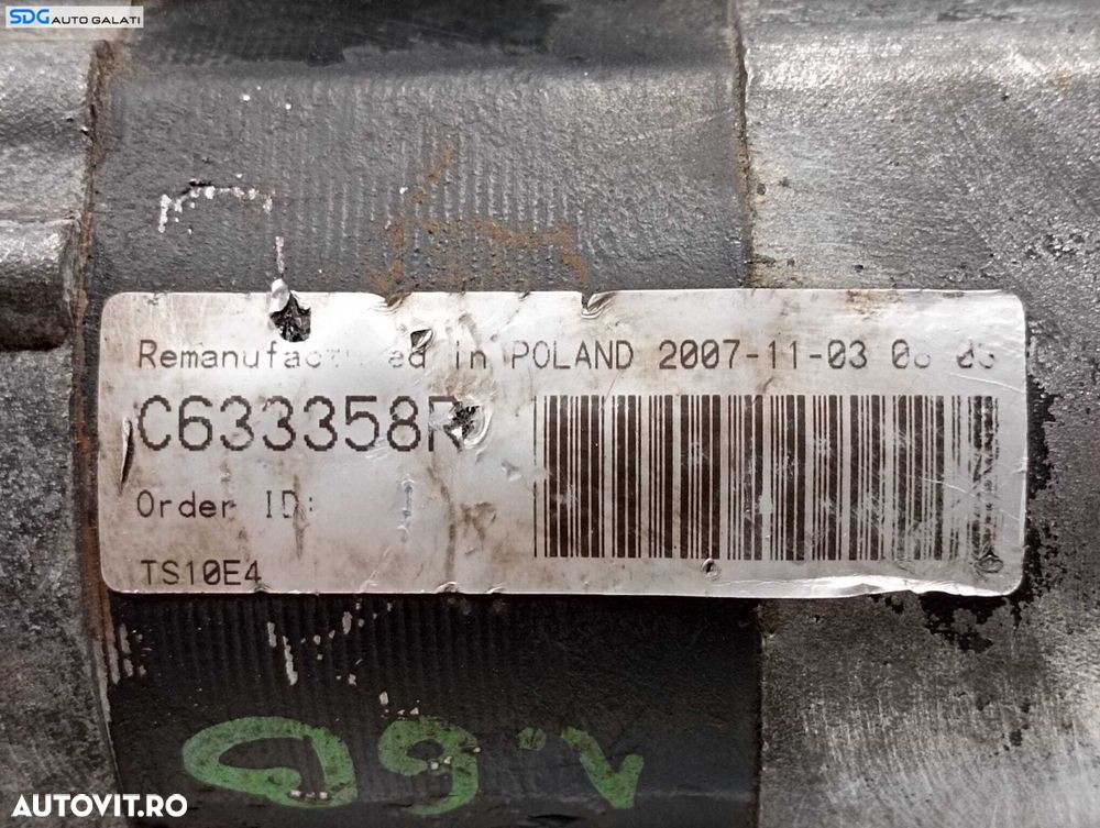 Electromotor cu 8 Dinti Renault Megane 1 1.4 B 1999 - 2002 Cod C633358R 7711134530 [M5835] - 3