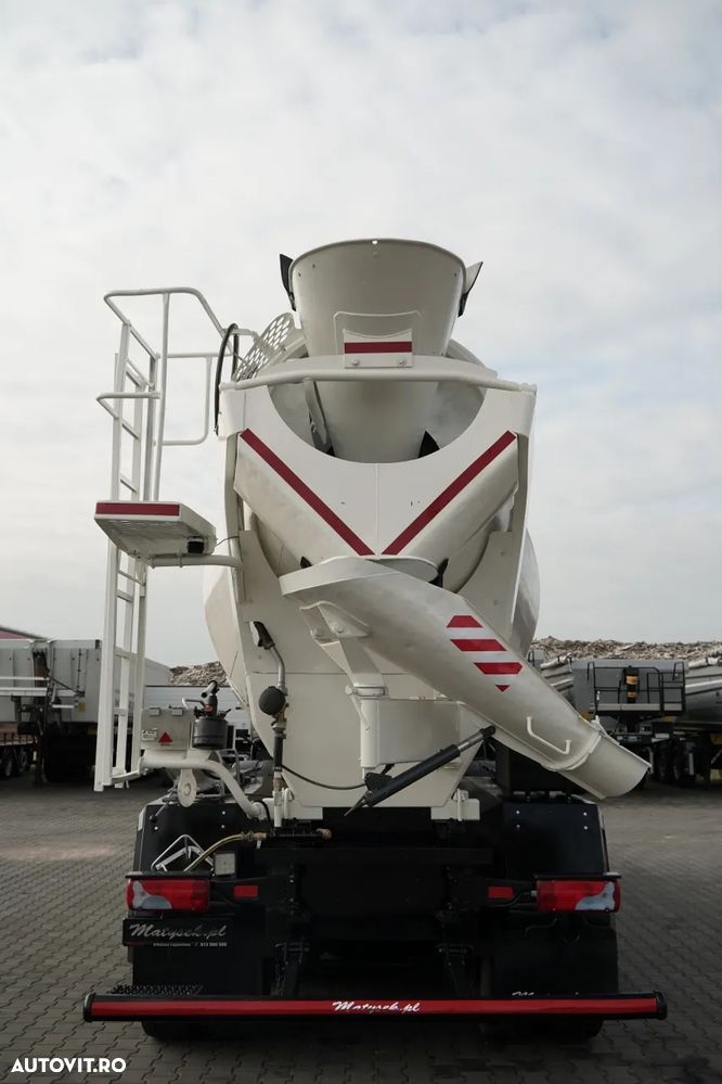 MAN TGS 32.400 / 8x4 / BETONIERĂ SCHWING STETTER / BETONIERĂ 9M3 / CAMERĂ VEDERE SPATE - 11